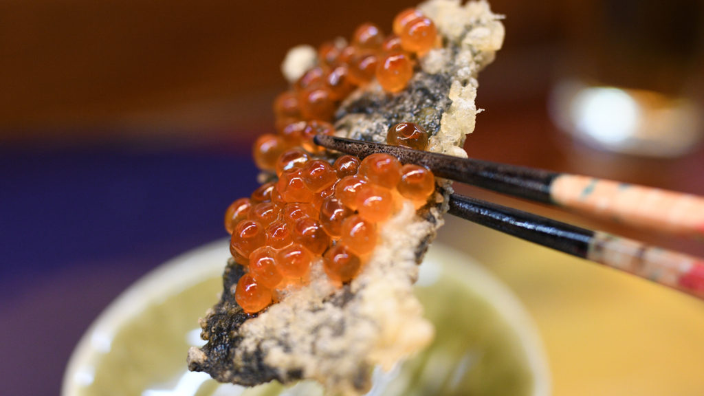 いくら天ぷら箸